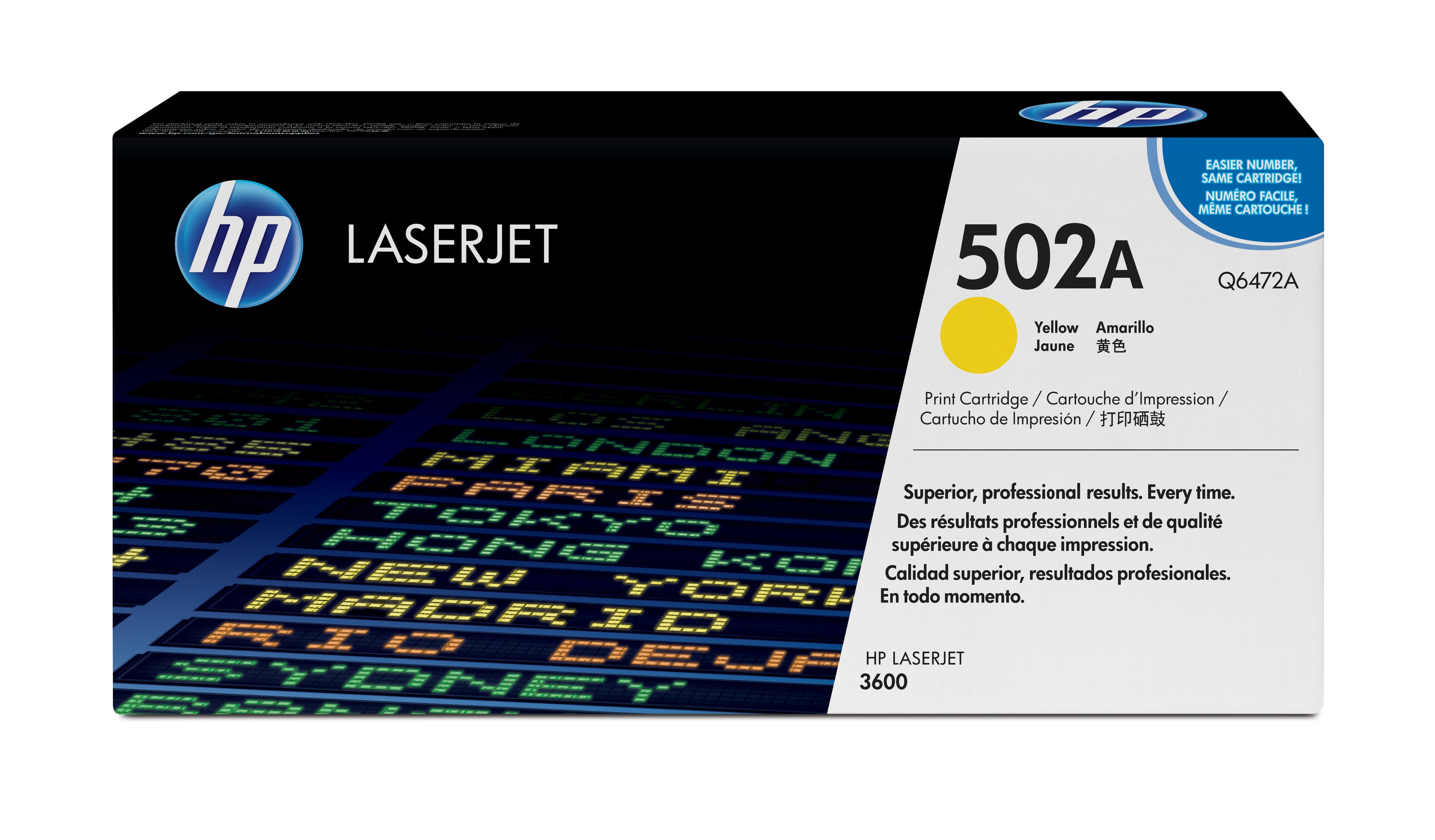 HP Toner Giallo 3600