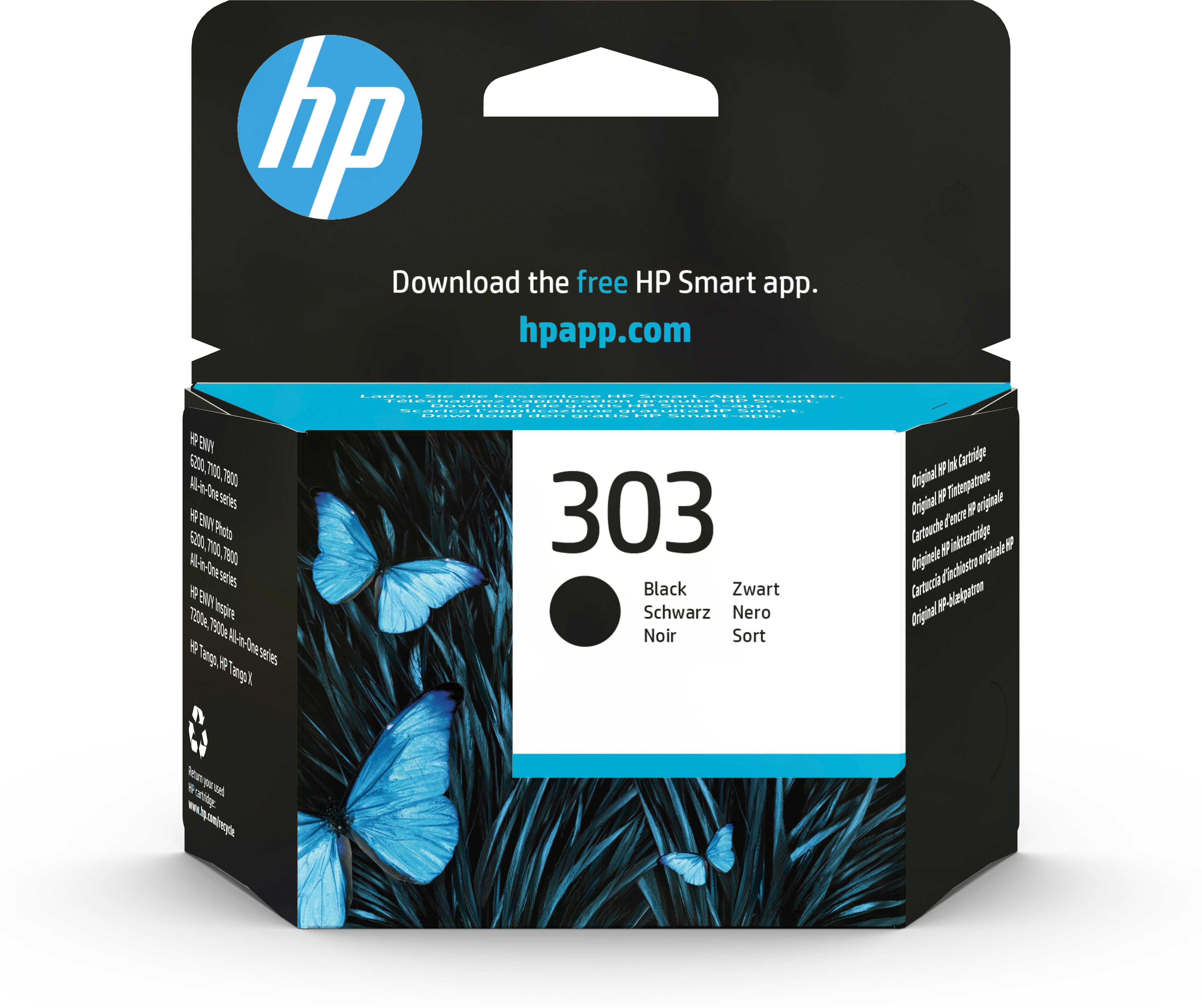 Hp Cartuccia 303 Nero Inkjet Standard