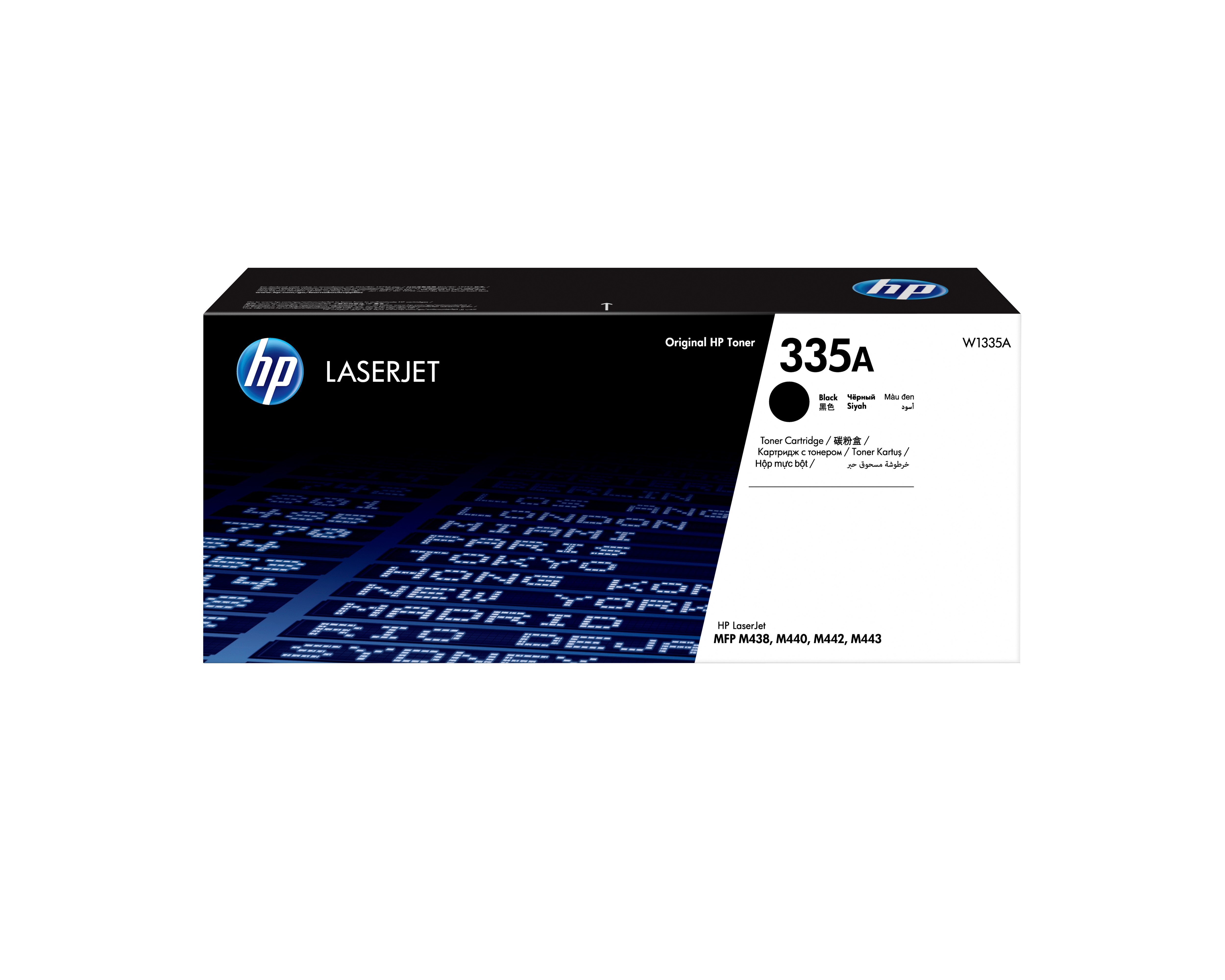 ORIGINALE HP toner nero W1335A 335A 7400 pagine