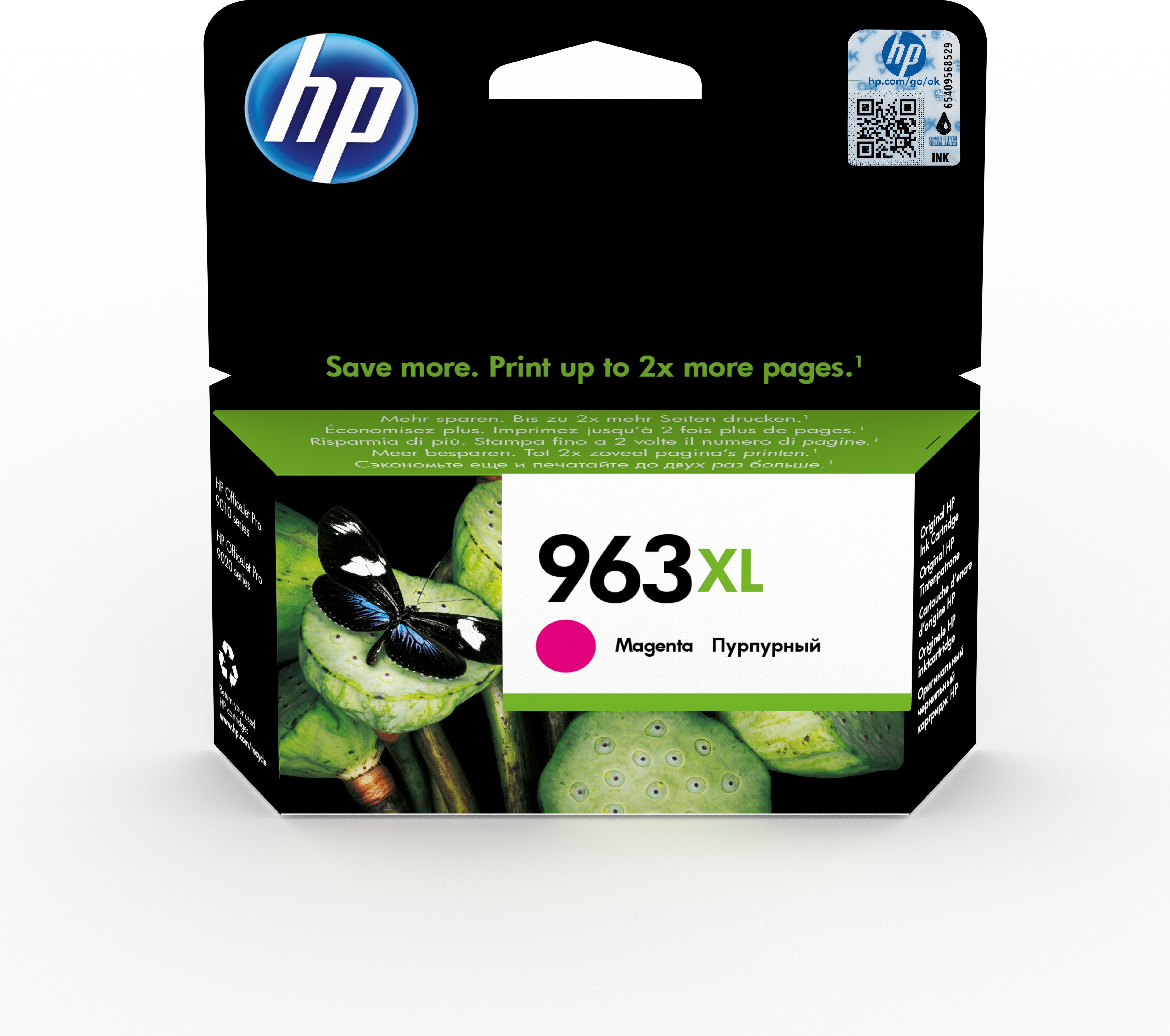 Originale Ink Hp N963Xl Magenta 1.600 Pg