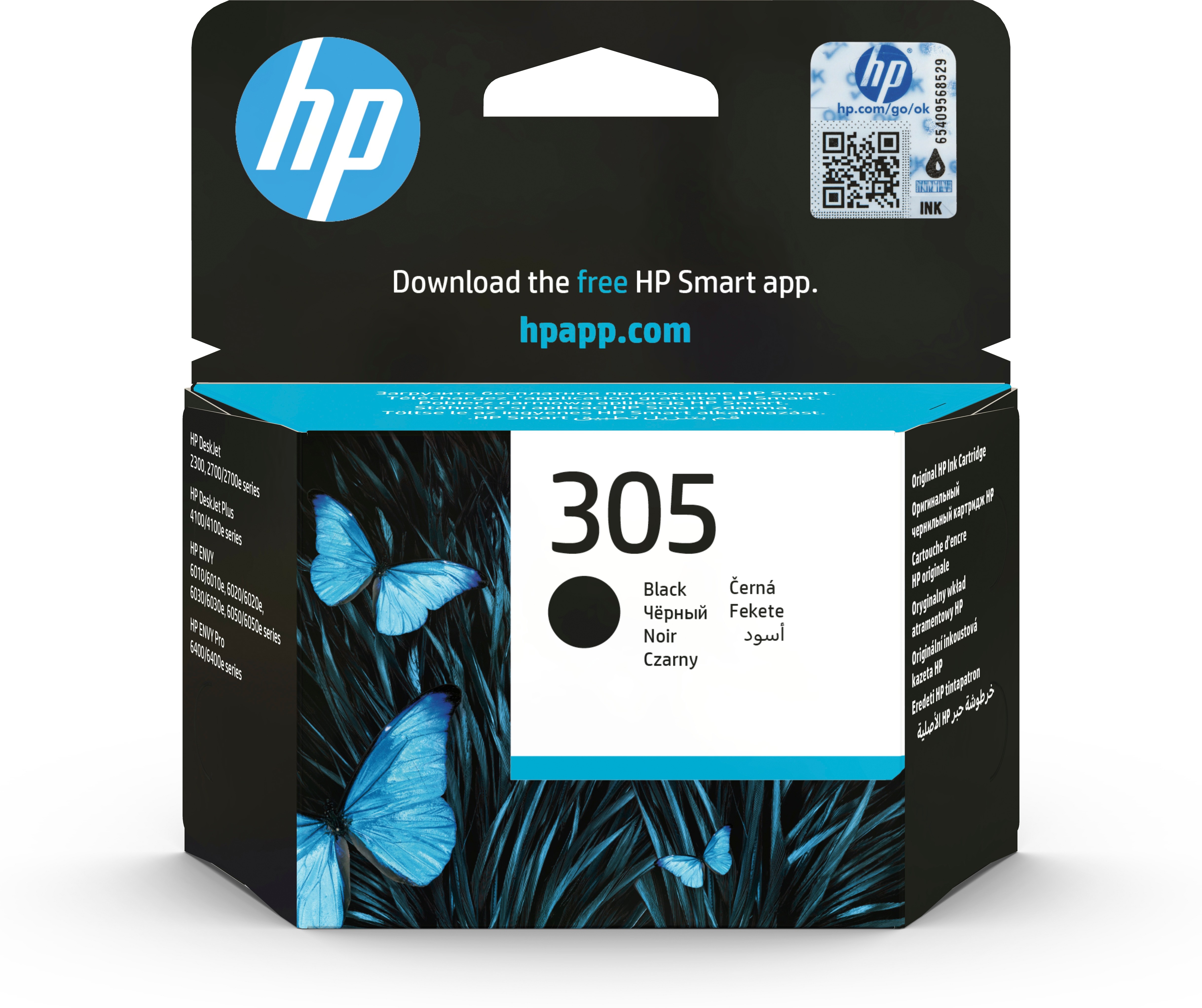 Originale Ink HP N.305 Nero 120Pg
