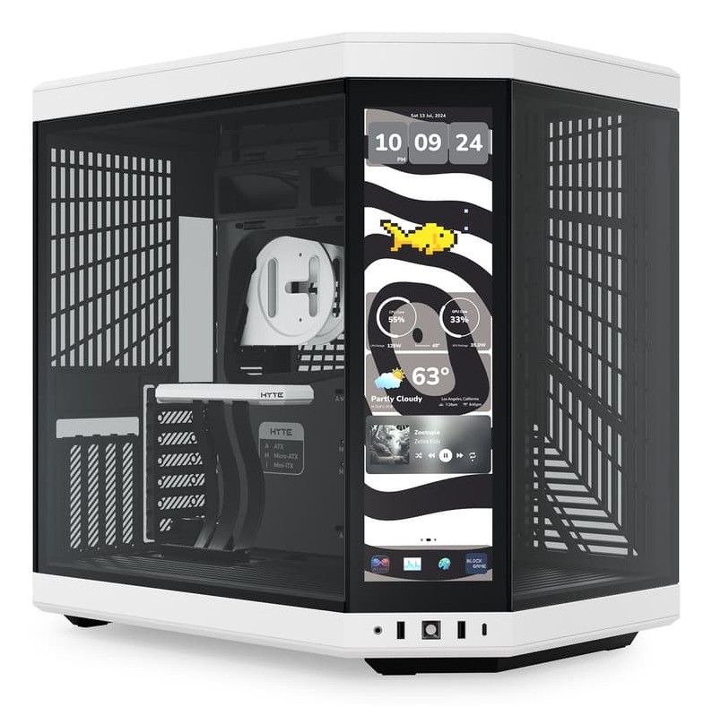 Hyte Y70 Touch Infinite Panda - Bianco/Nero