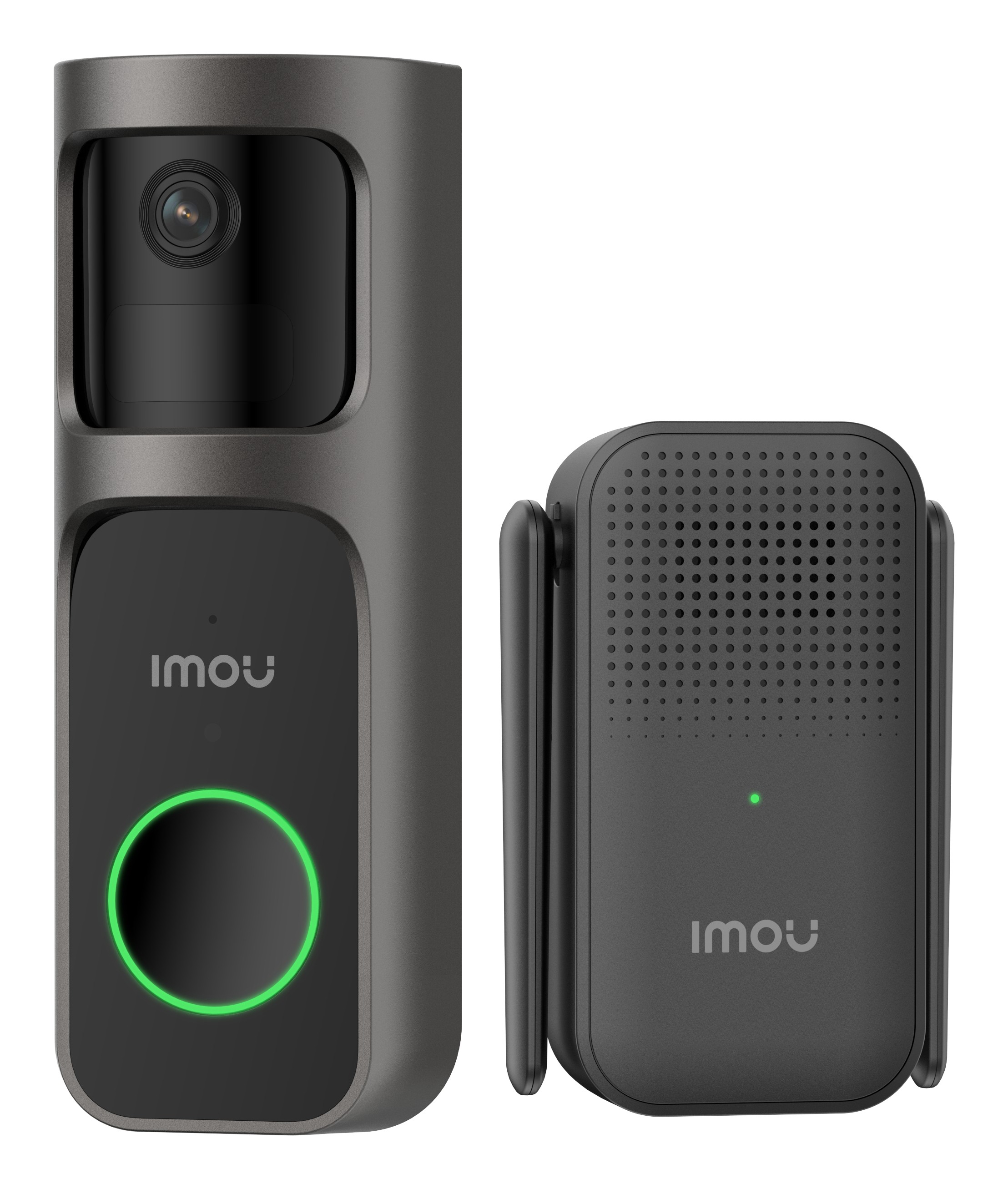 Imou Doorblell 2S 2K Kit Campanello Wi-Fi Wireless Batteria 5000Mah Lente 23Mm Campo Visivo 166