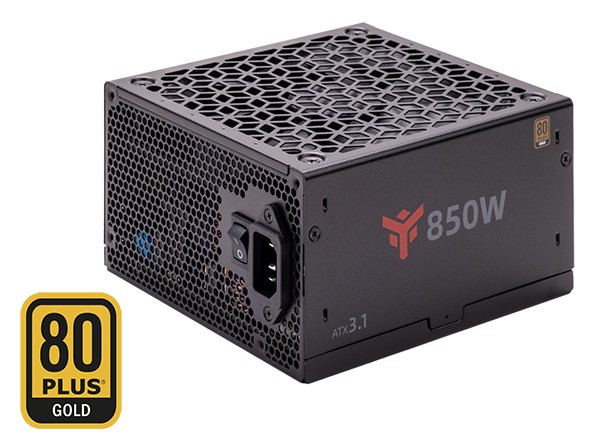 Itek Alimentatore 850W,80Plus Gold, Atx 3.1, Fdb Fan, Cond Giapponesi, Modulare
