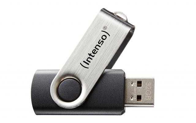 Intenso Pen Disk 64Gb Usb 2.0 Basic Line Black