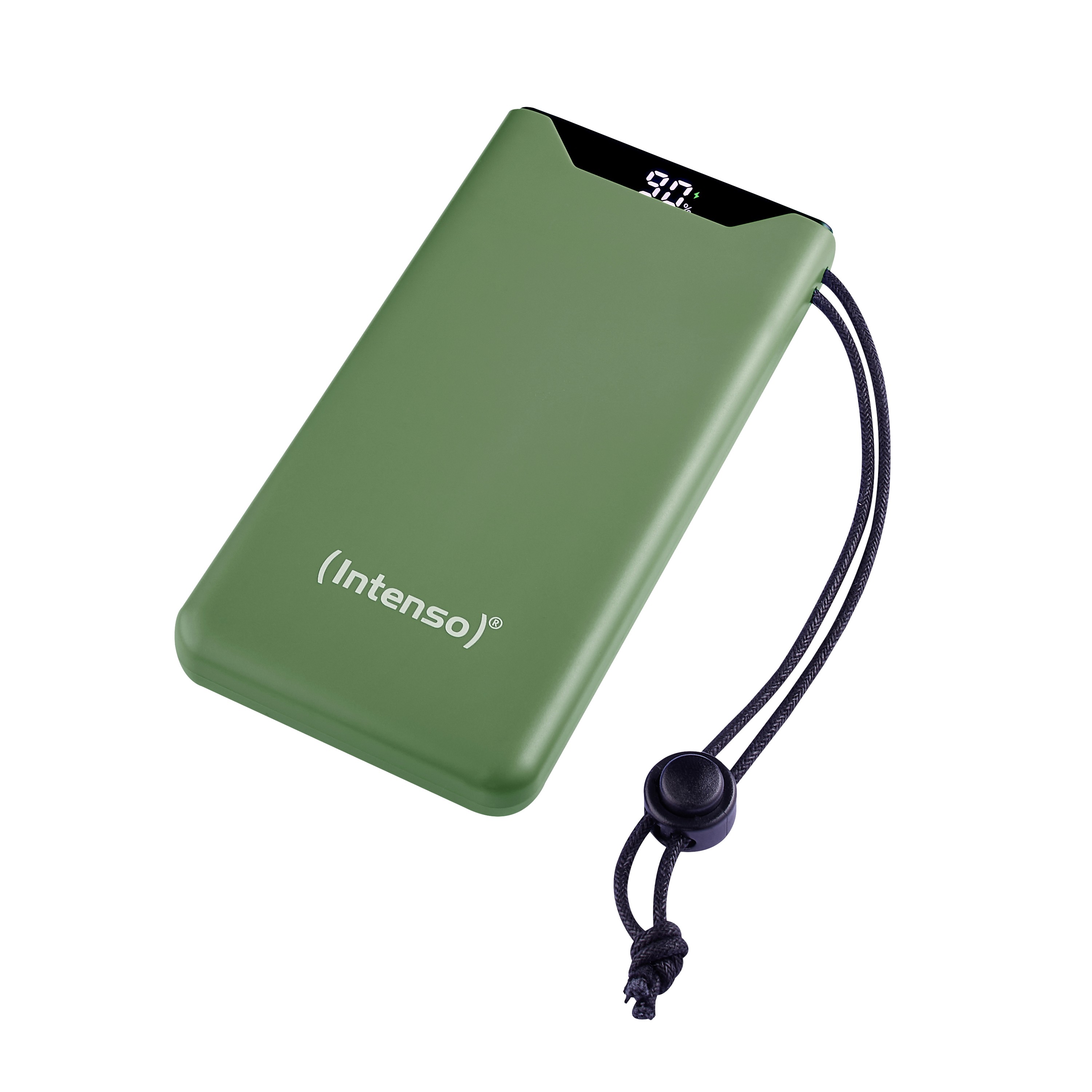 Intenso Power Bank  F10000 Pd Qualcomm Quick Charge 3.0 Digital Percentage Display Verde