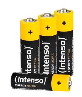 Intenso Batterie Alcaline Energy Ultra Aa Lr6 4Pcs Blister