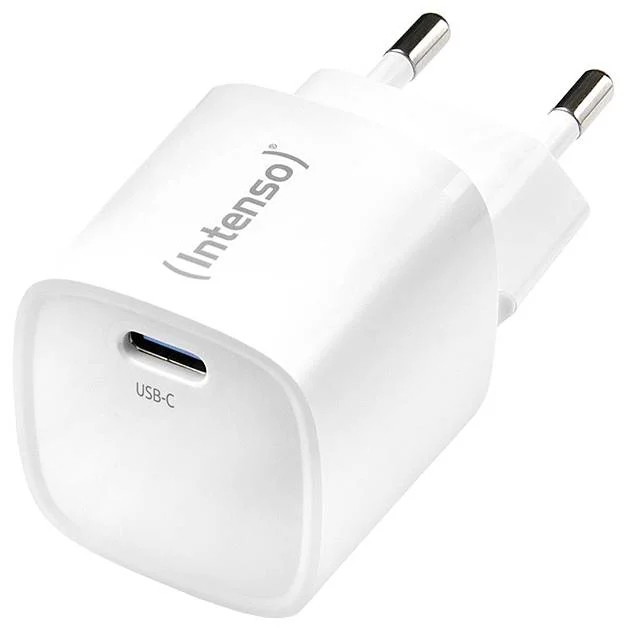 Intenso Alimentatore Fast 30W 1 Entrata Usb C Gan Bianco