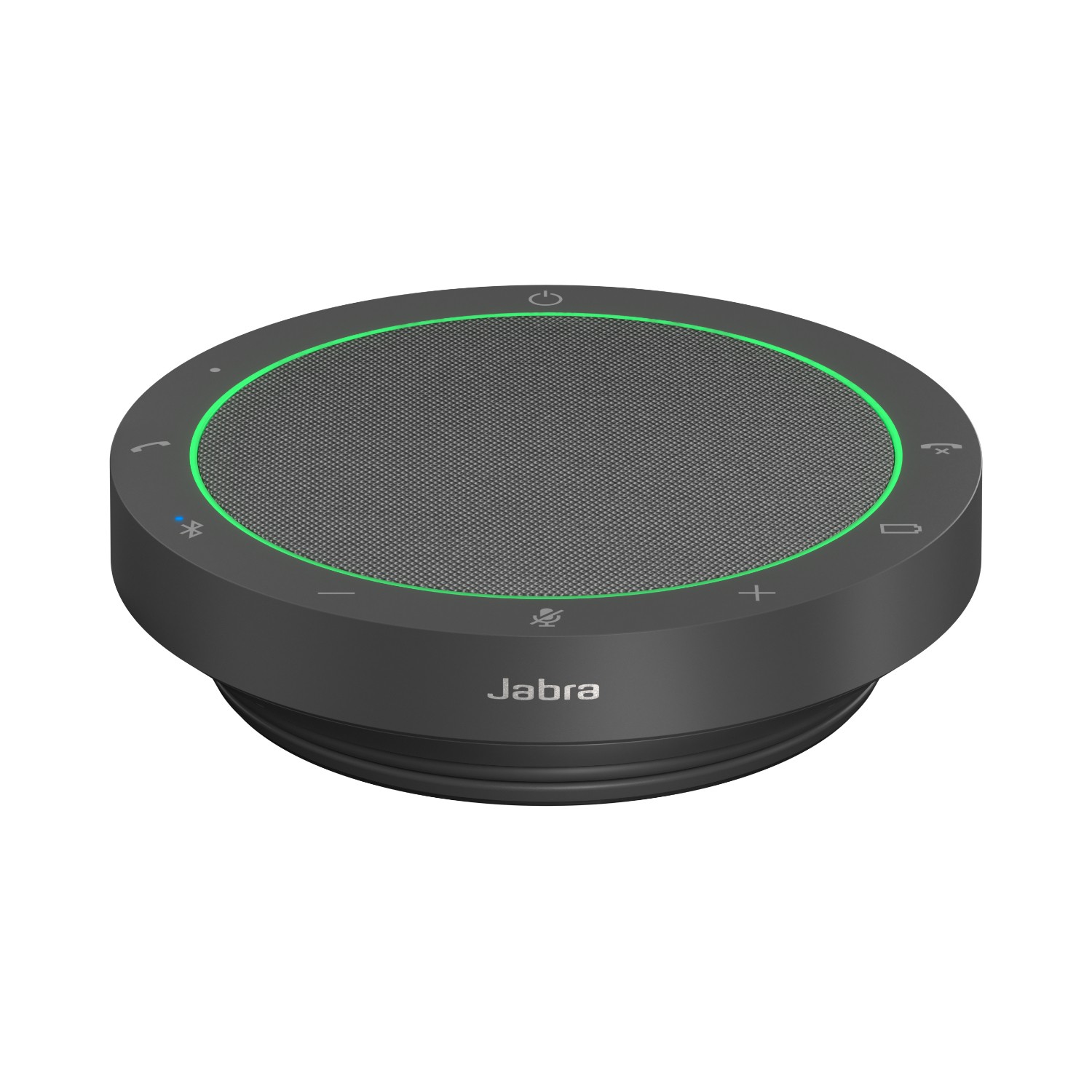 Jabra Speak 2 55 Viva Voce Bluetooth Wireless, 4 Microfoni, Cancellazione Del Rumore, Altoparlante Full Range Da 50 Mm, Audio A Banda Larga, Compatto E Portatile Per Zoom E Google Meet Grigio Scuro-image