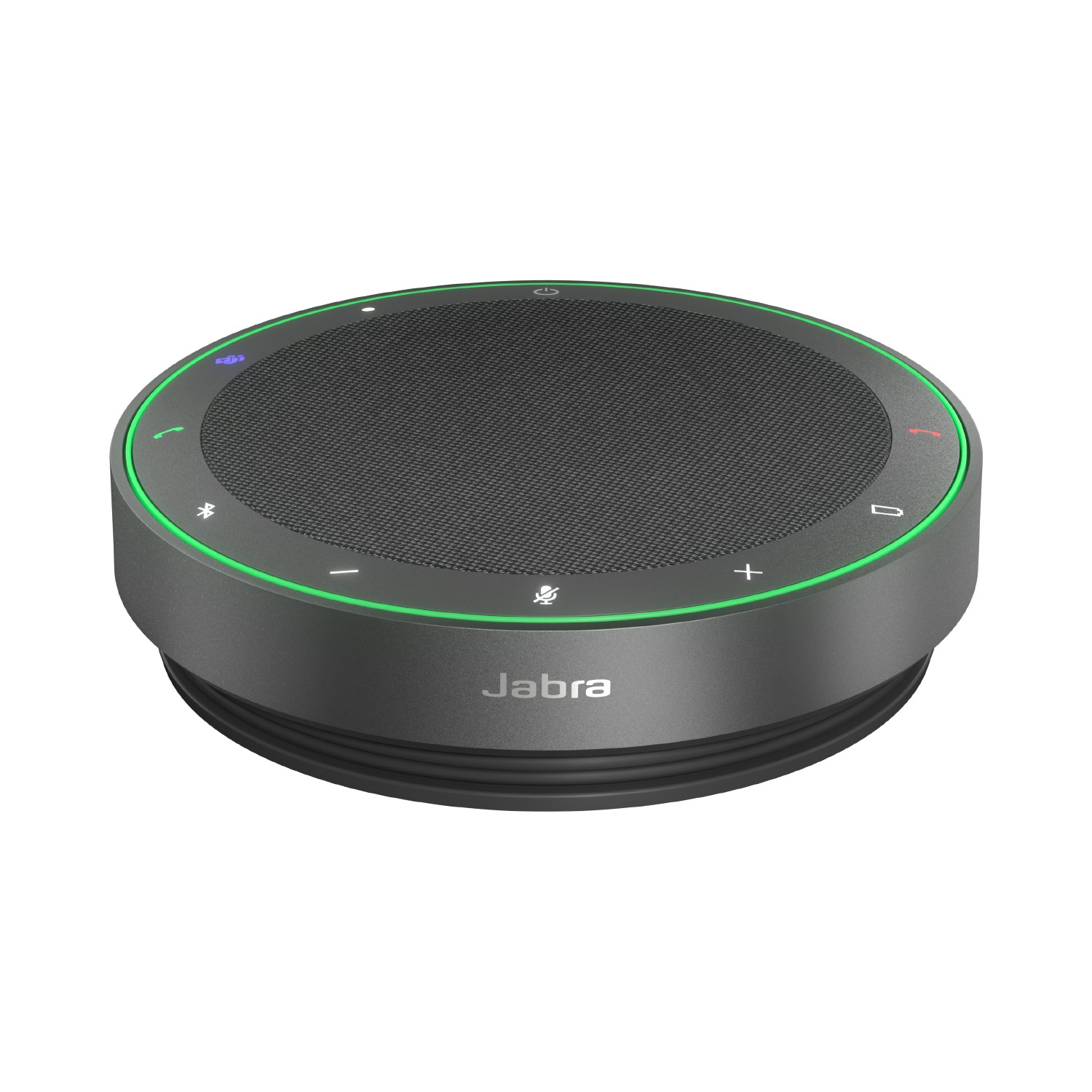Jabra Speak2 75 Vivavoce Bluetooth Senza Fili Per Il Lavoro, 4 Microfoni A Cancellazione Di Rumore, Altoparlanti Da 65 Mm, Nuova Funzione Di Collegamento, USB-A E USB-C, Microsoft Teams, Grigio Scuro-image
