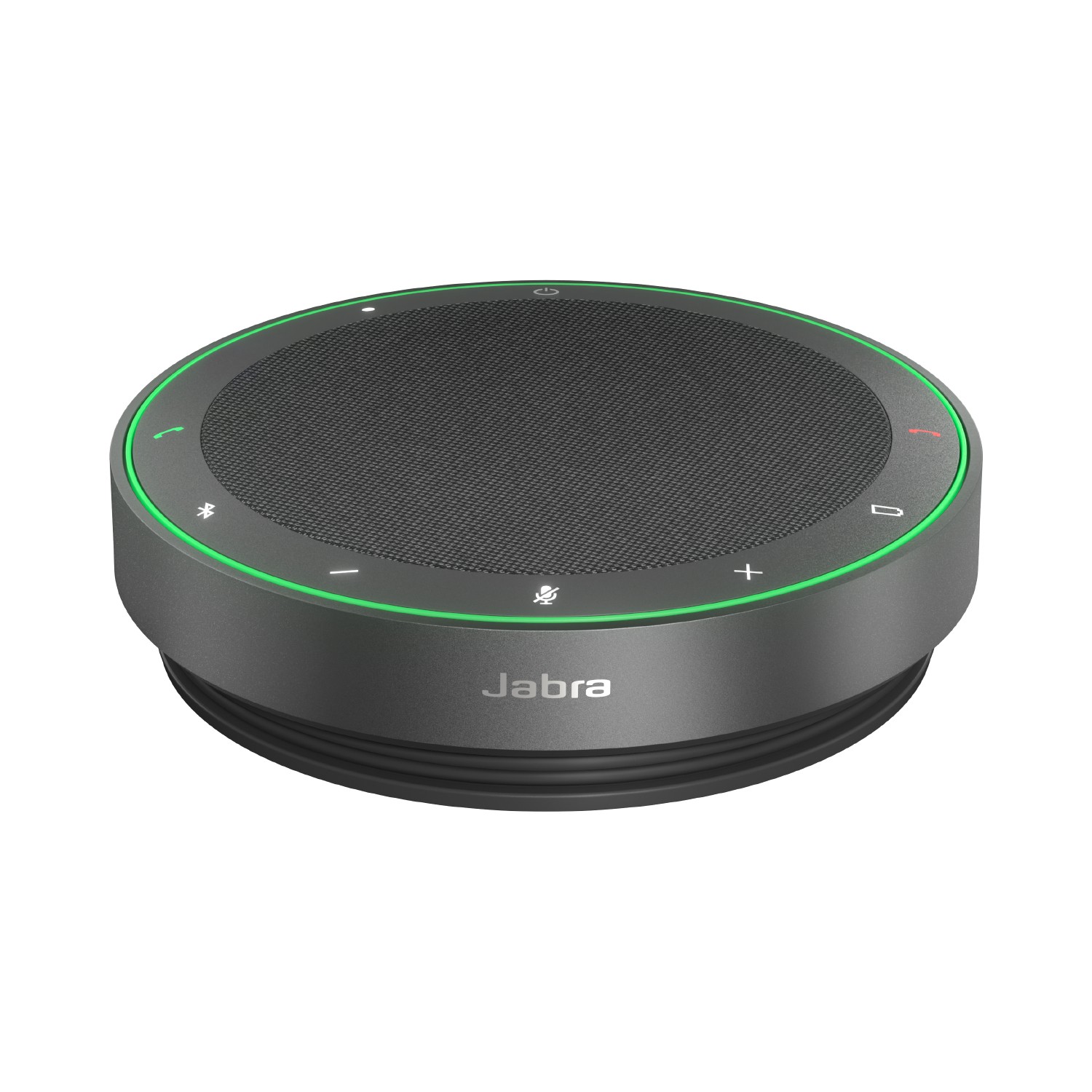 Jabra Speak2 75 Vivavoce Bluetooth Senza Fili Per Lavoro - 4 Microfoni A Cancellazione Di Rumore, Altoparlanti Da 65 Mm, Funzione Di Collegamento, USB-C, Zoom E Google Meet - Grigio Scuro-image