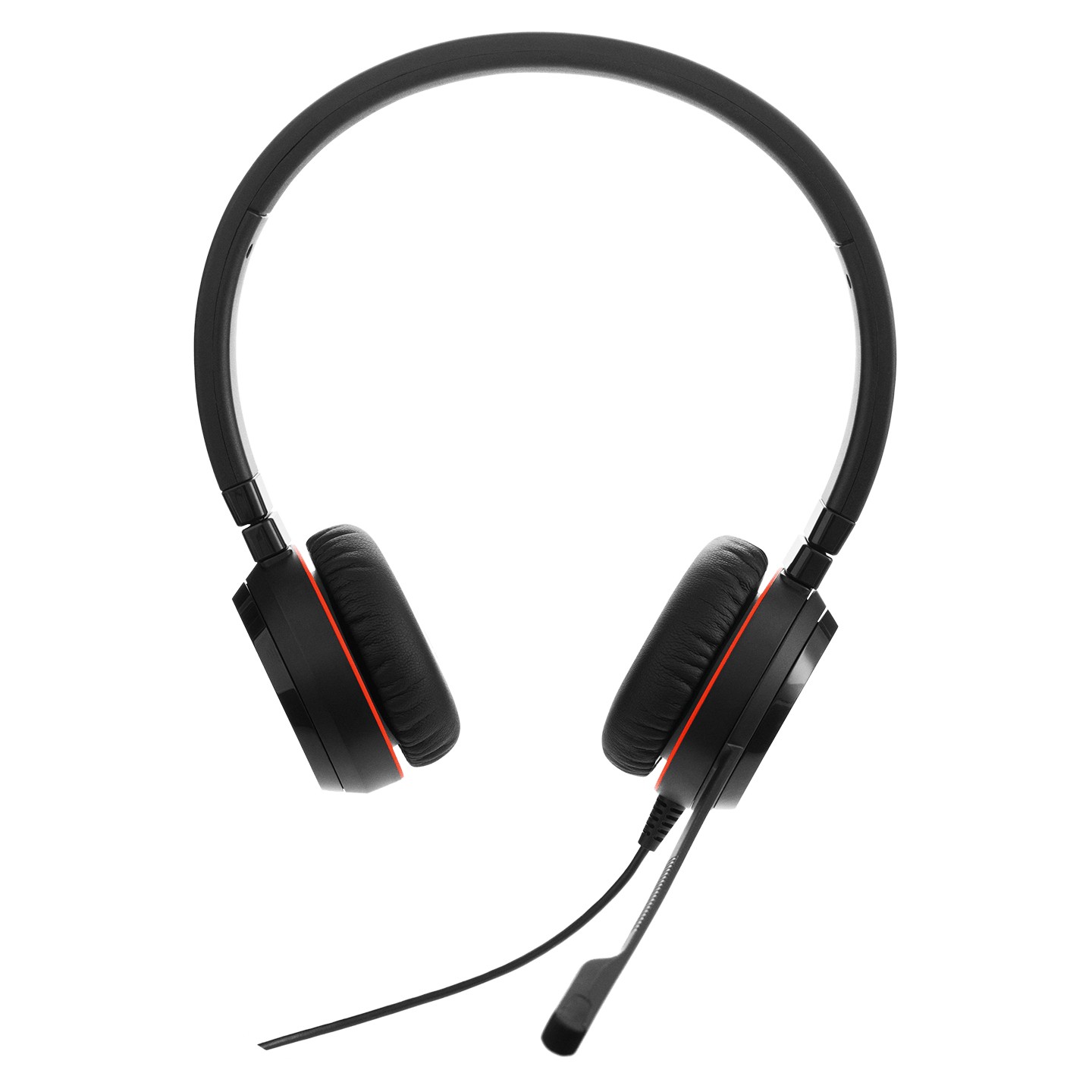 Jabra Evolve 20 Se - Cuffie Stereo Certificate Microsoft Per Softphone Voip Con Cancellazione Passiva Del Rumore - USB-C/A - Nero-image