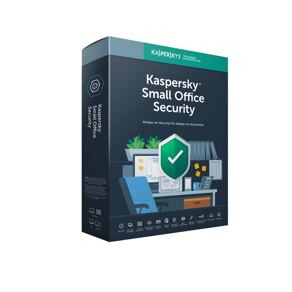 Kaspersky Small Office Security 7 Sicurezza antivirus Base ESP 10 licenza/e 1 anno/i