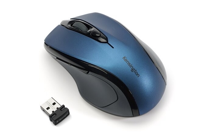 Kensington Mouse wireless Pro Fit di medie dimensioni - blu zaffiro