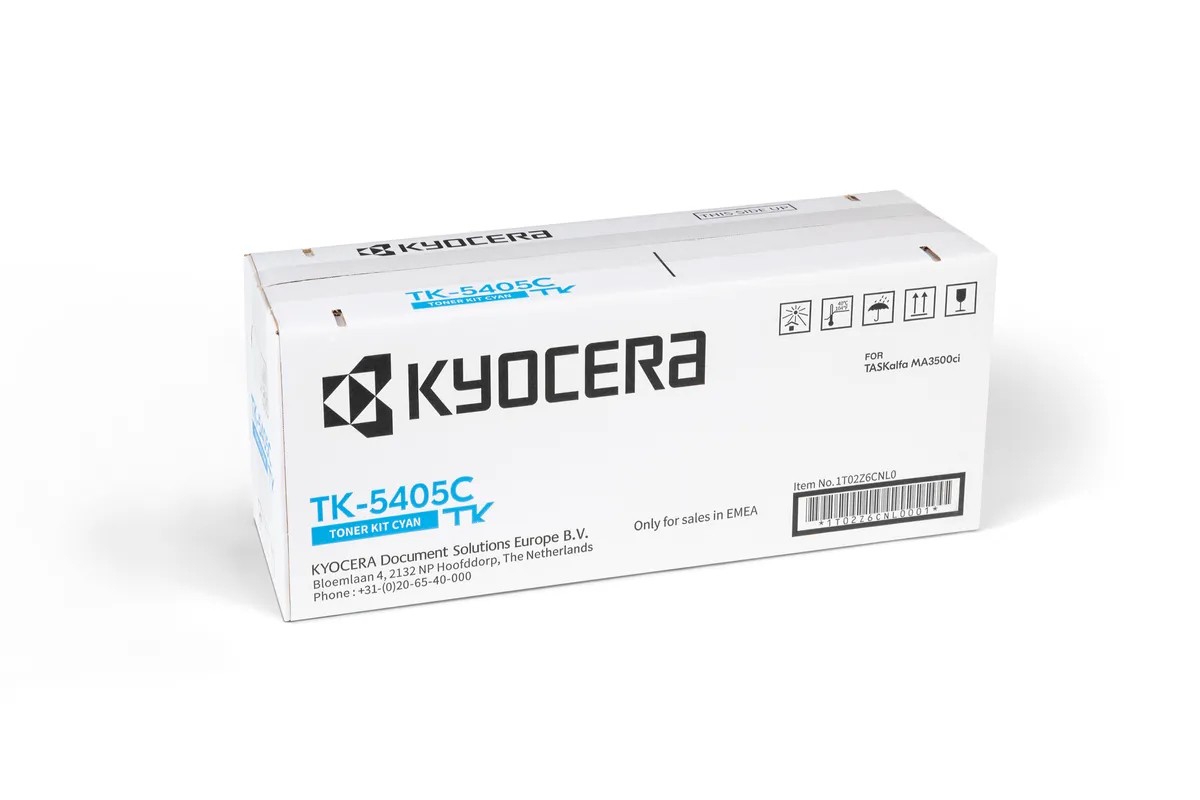 ORIGINALE Kyocera toner ciano TK-5405C 1T02Z6CNL0 10000 pagine