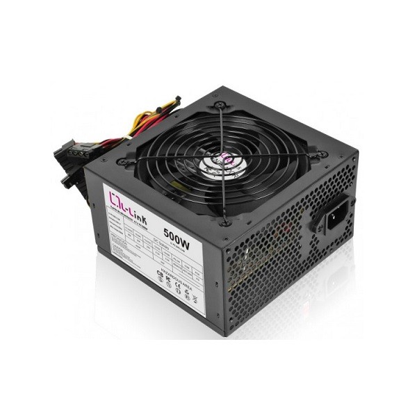 L-Link LL-PS-500 alimentatore per computer 500 W 20+4 pin ATX ATX Argento