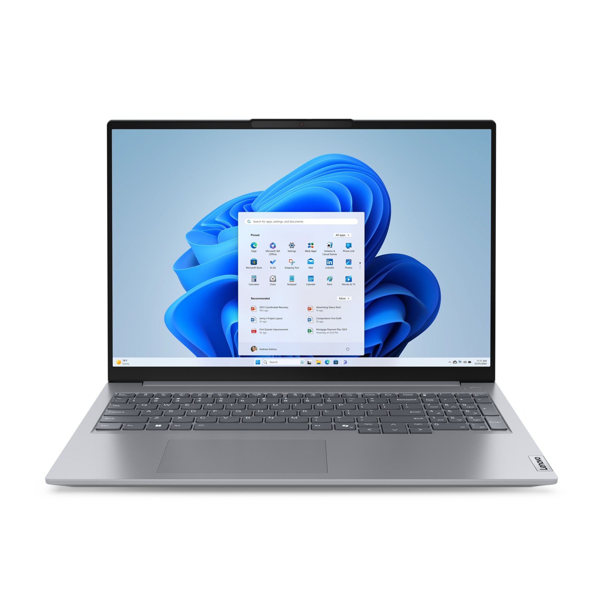 Lenovo Nb Thinkbook 16-Arp Gen7 Rz7-7735Hs 16Gb 512Gb 16 Win 11 Pro