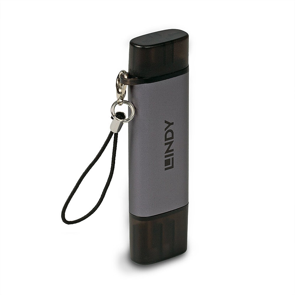 Lindy Lettore Di Schede Sd/Microsd Usb 3.2 Tipo C E A