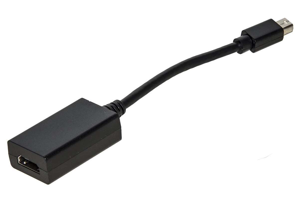 Adattatore Mini Displayport Maschio - Hdmi Femmina Nero
