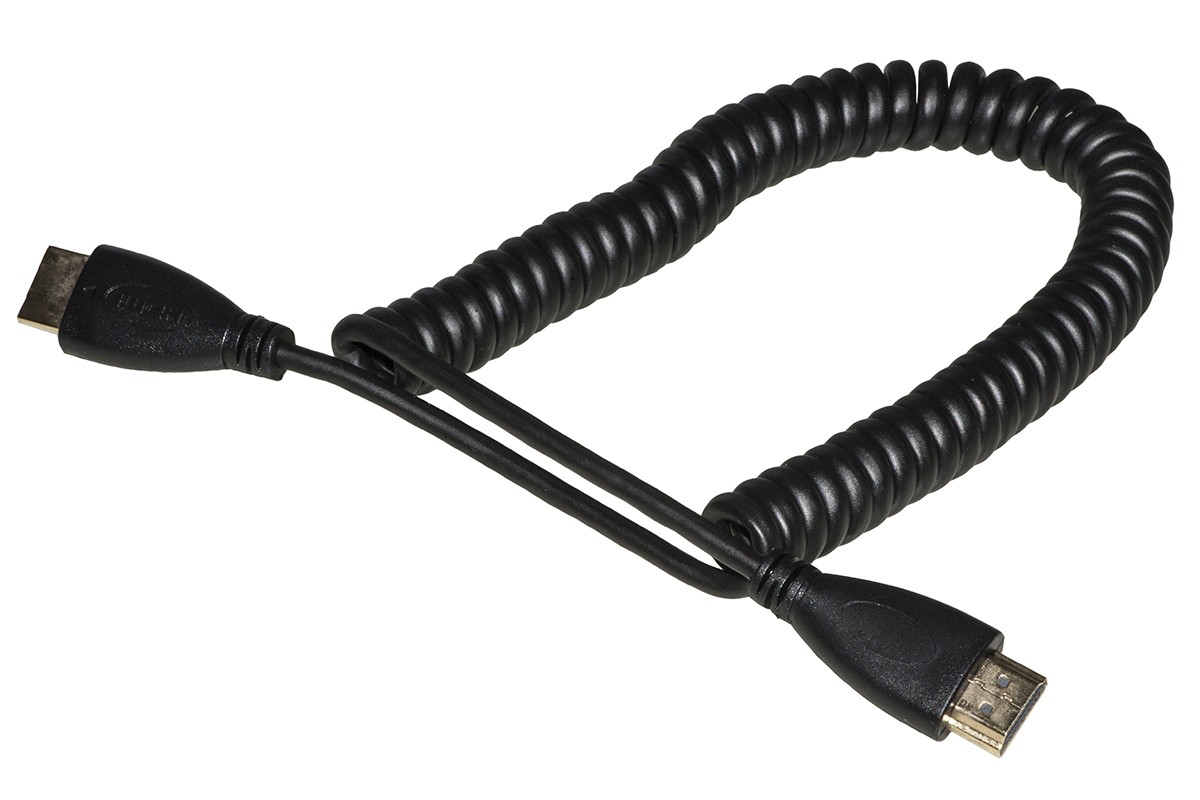 Cavo Hdmi Maschio-Maschio A Spirale Estensibile Fino A Mt 160