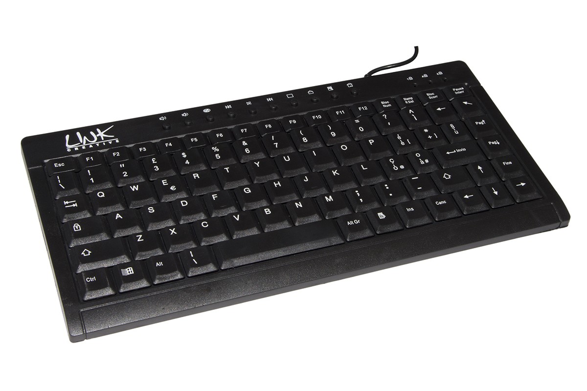 Mini Tastiera Italiana Multimedia Usb