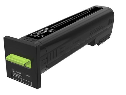 ORIGINALE Lexmark toner nero 72K20K0 CS/CX820 8000 pagine Cartuccia di ritorno