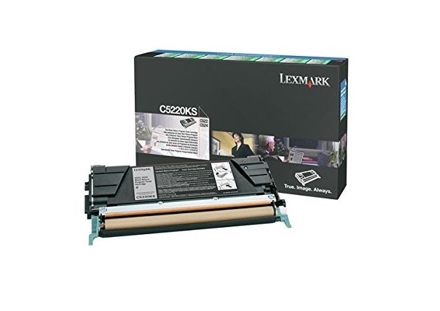 ORIGINALE Lexmark toner nero C5220KS C52x/53x 4000 pagine Restituzione- Cartuccia di toner