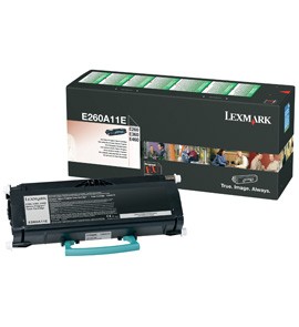 ORIGINALE Lexmark toner nero E260A11E E260/360/460/462 3500 pagine