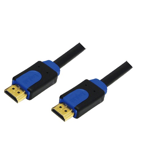 LogiLink CHB1105 cavo HDMI 5 m HDMI tipo A (Standard) Nero Blu