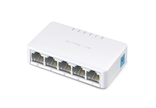 Mercusys MS105 switch di rete Fast Ethernet (10/100) Bianco