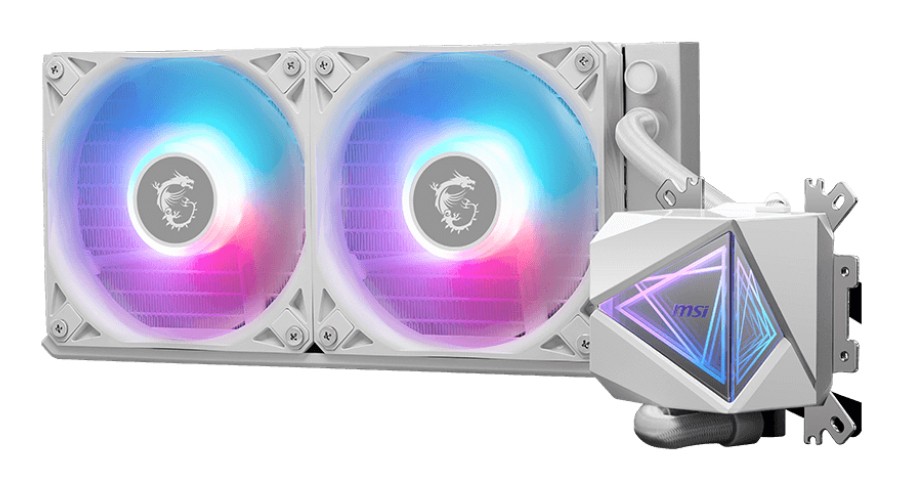Dispositivo di raffreddamento MSI MAG CORELIQUID I240 Bianco - raffreddamento a liquido