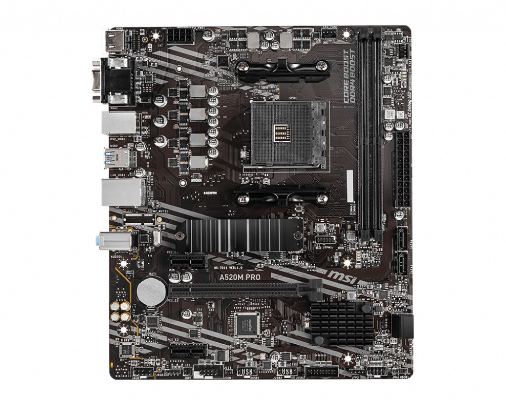 MSI A520M PRO Presa AM4 micro ATX AMD A520