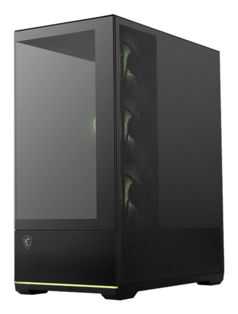 Msi Mag Pano 110R Pz - Case Mid-Tower Gaming Pc - Supporta Gpu Fino A 400 Mm Di Lunghezza, Filtri Antipolvere Rimovibili, Usb 20Gbps (Type-C), Back-Connect Atx & Micro-Atx Supporto Scheda Madre-image
