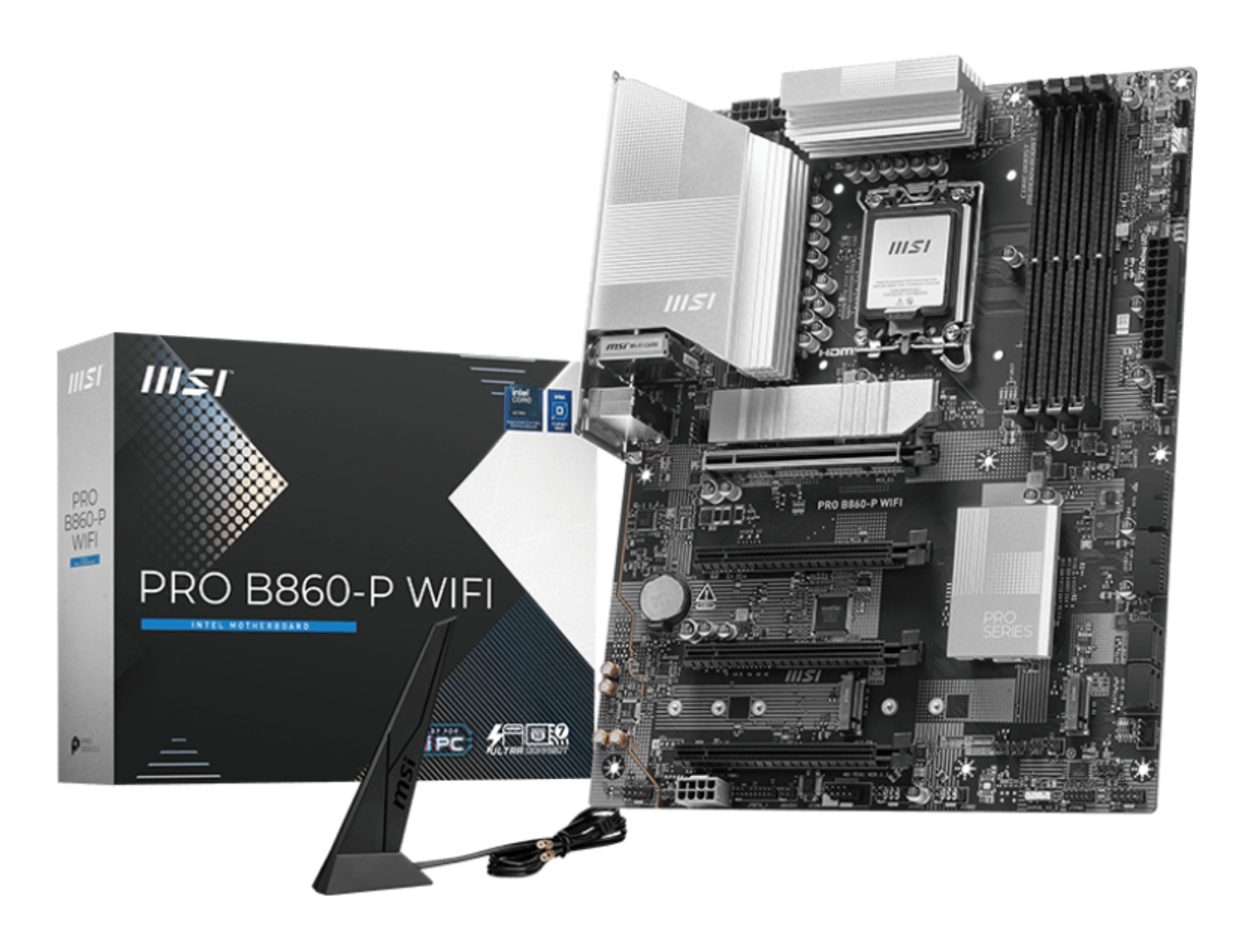 Msi Mb Intel Pro B860-P Wifi Atx Ddr5 2Pci-Ex16 2Pci-Ex1 4Sata3