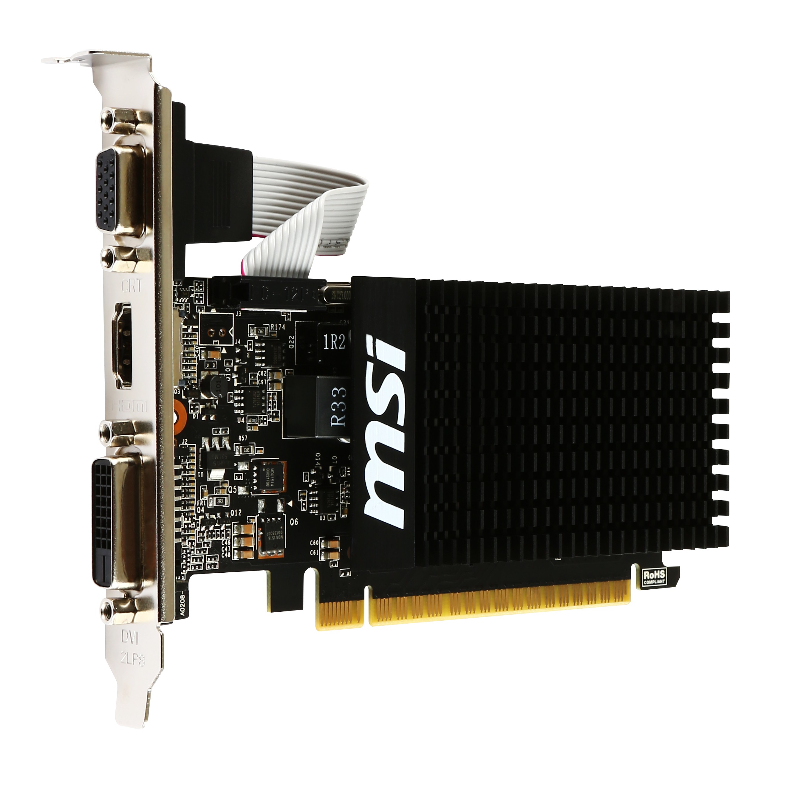 Vga Msi Nvidia Gt 710 2Gd3H Lp 2Gb Ddr3 Hdmi/Vga/Dvi