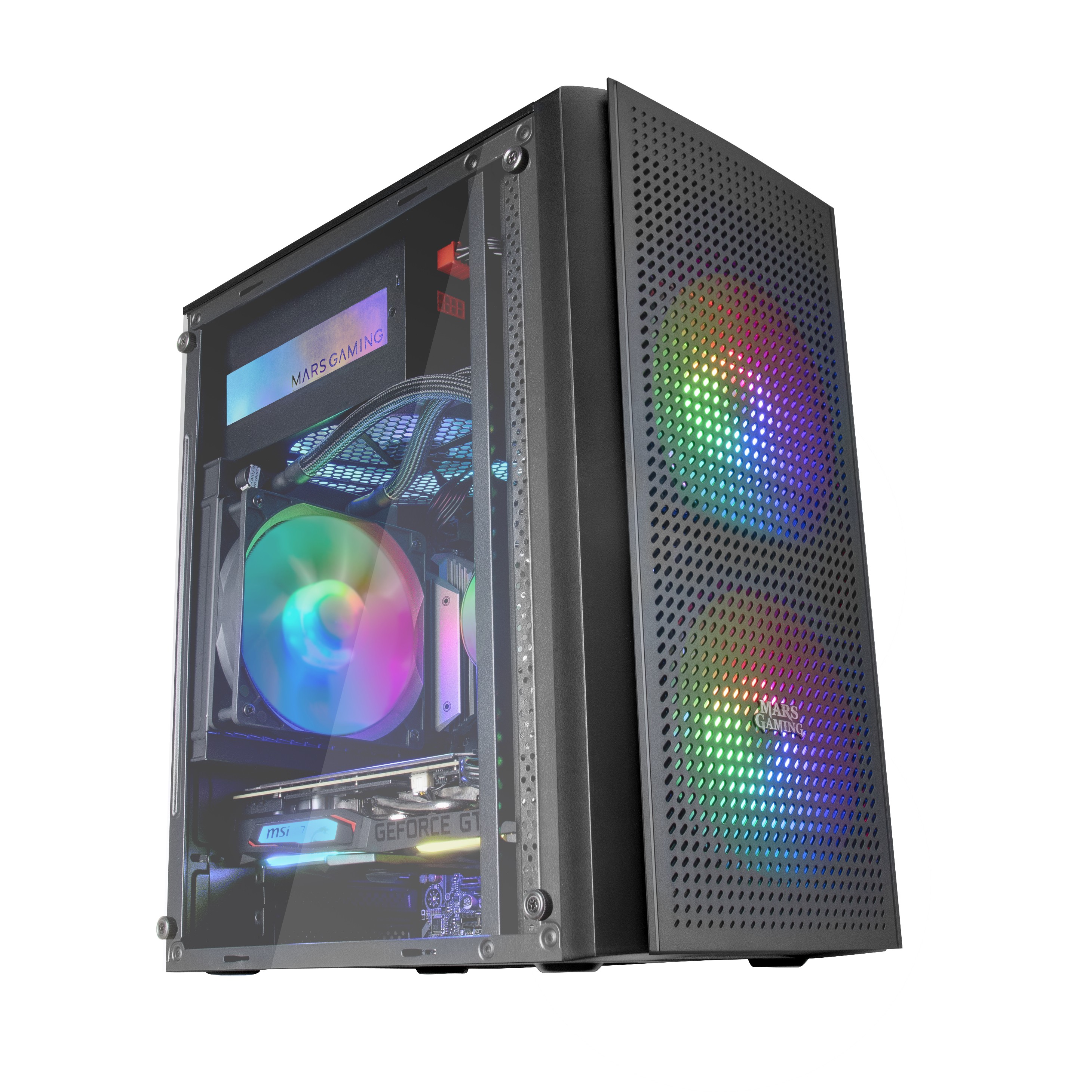 Mars Gaming MC300 computer case Mini Tower Nero