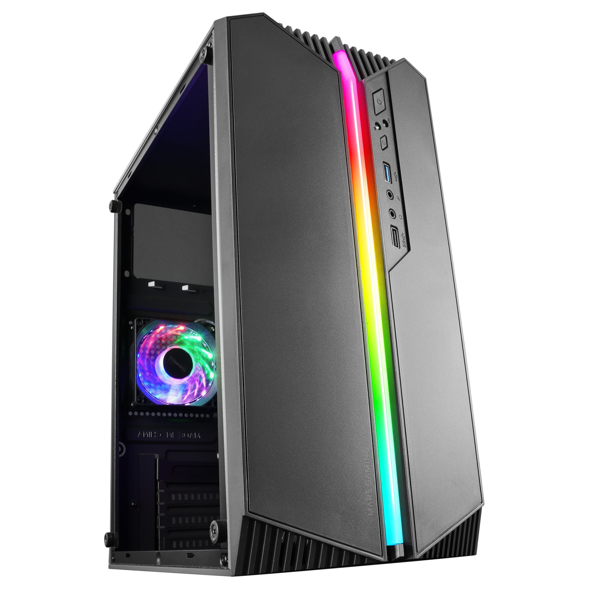 Mars Gaming MCS1 computer case Mini Tower Nero
