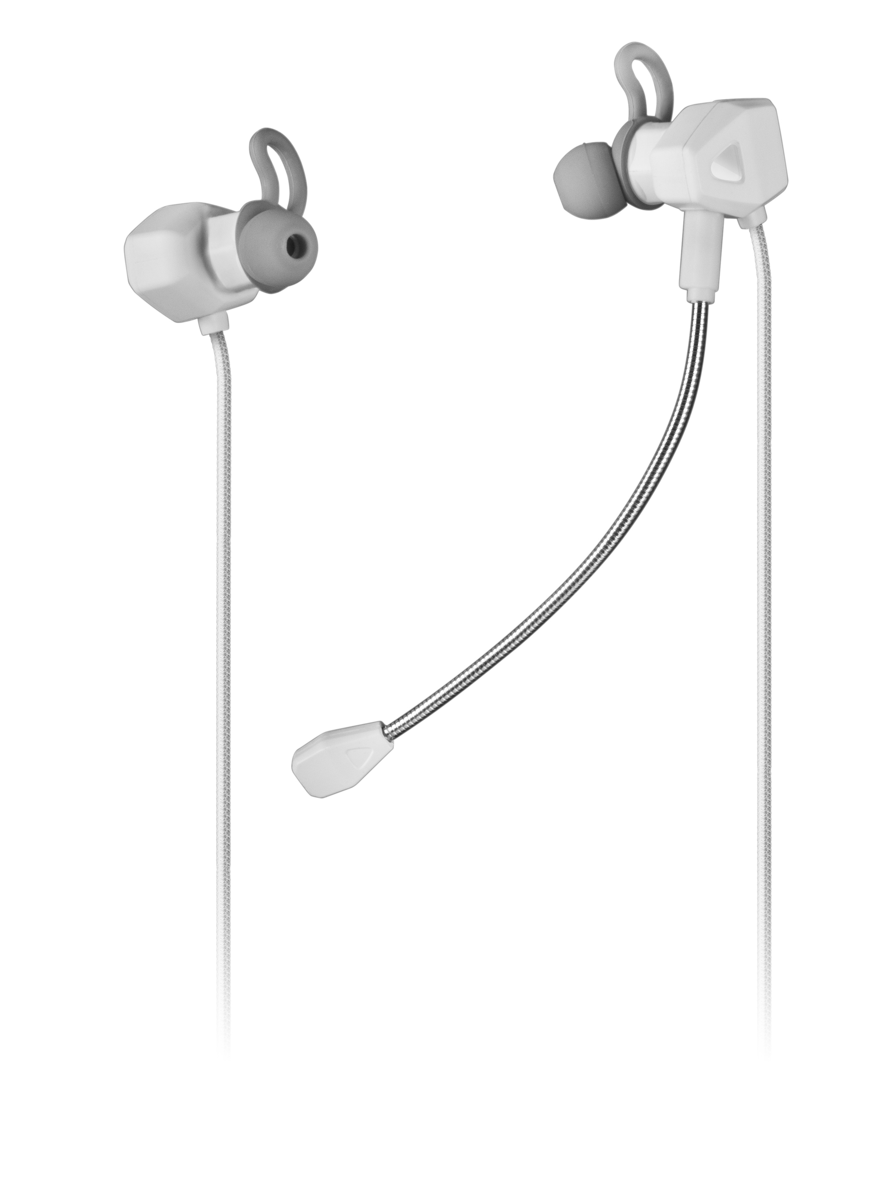 Mars Gaming MIHXW cuffia e auricolare Cablato In-ear Bianco
