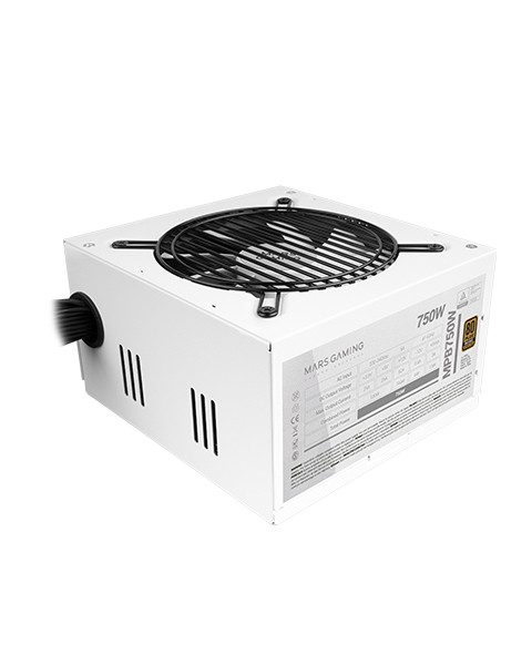 Mars Gaming MPB750 alimentatore per computer 750 W 20+4 pin ATX ATX Bianco