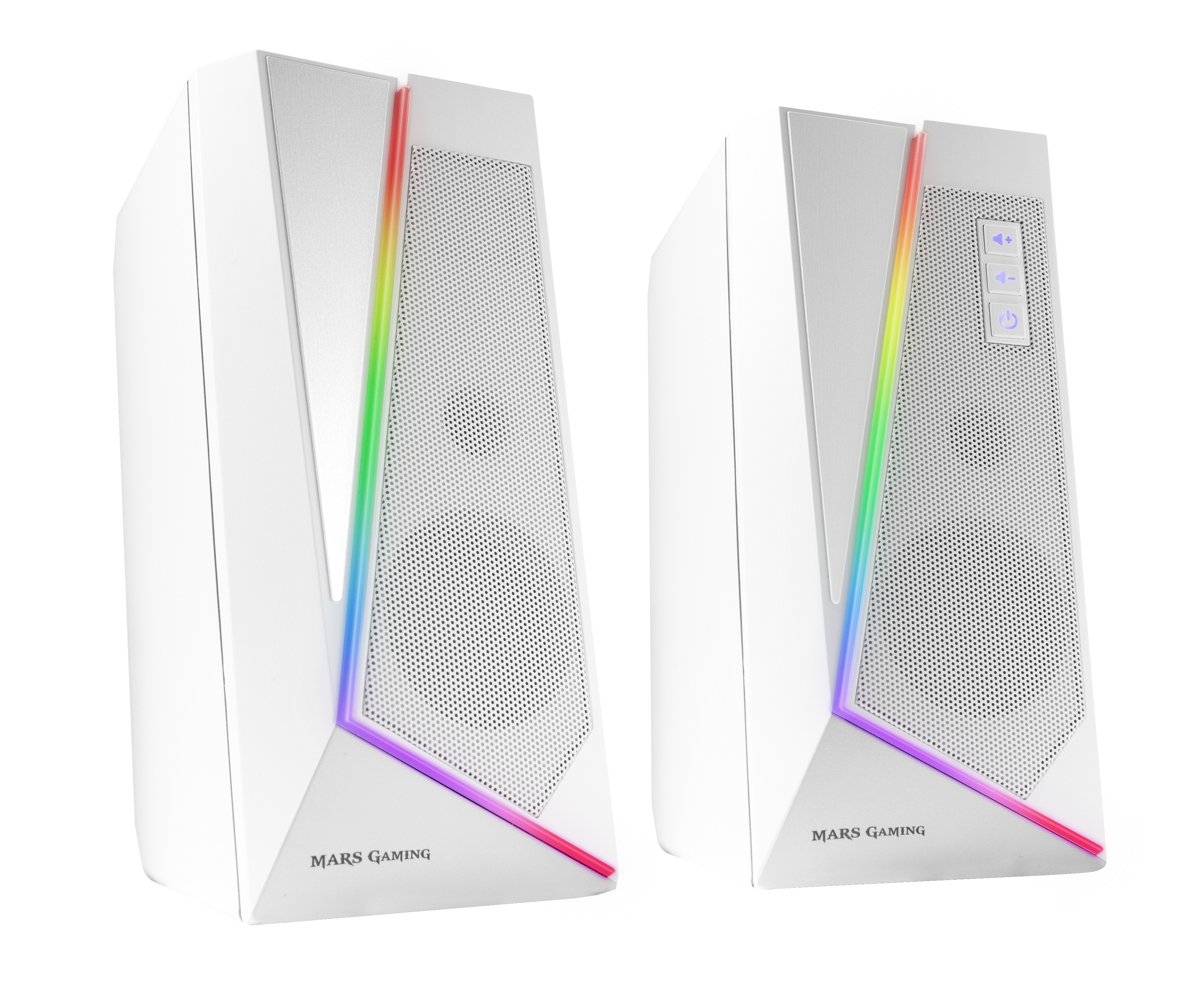 Mars Gaming MS7W altoparlante Bianco Con cavo e senza cavo 20 W