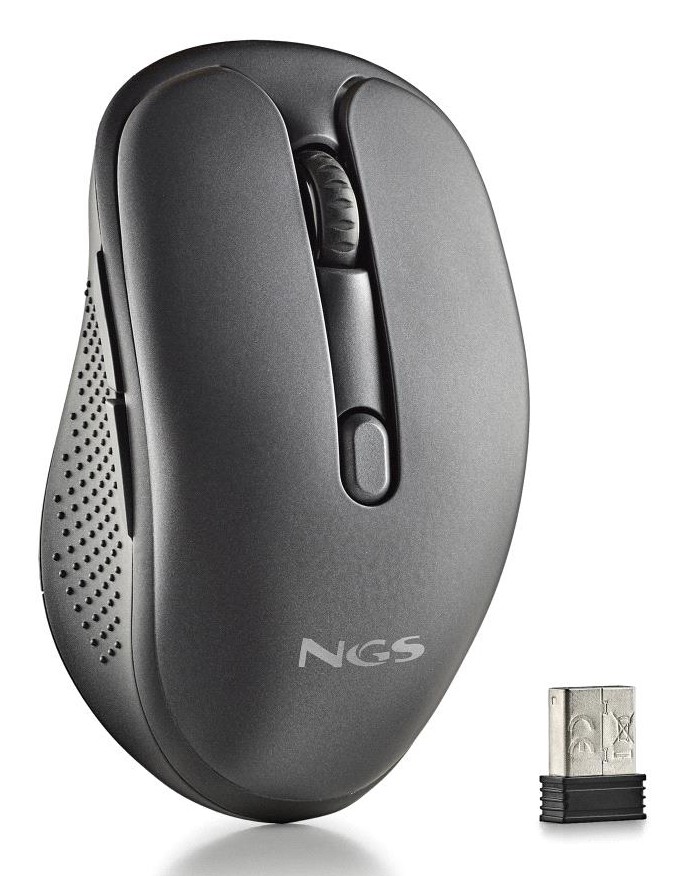 NGS EVO PEEP mouse Casa Mano destra RF senza fili + Bluetooth Laser 3200 DPI