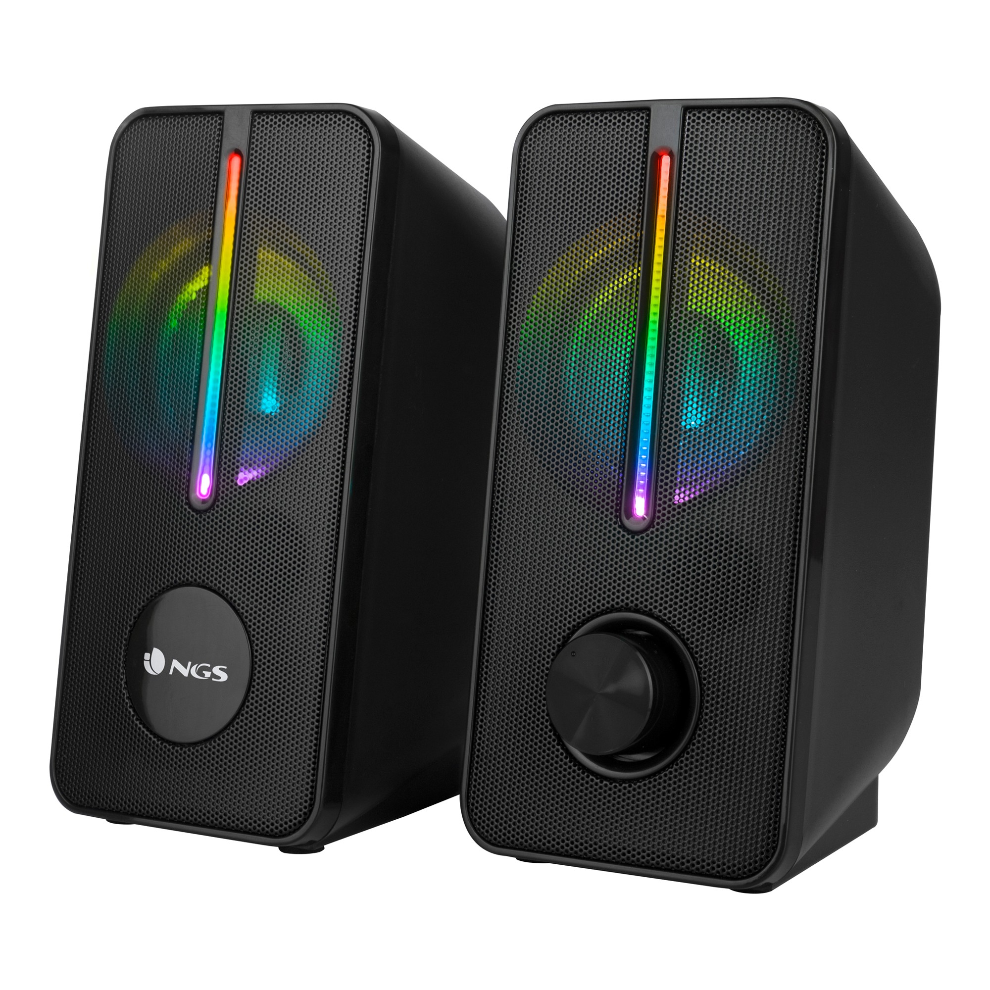 Ngs Altoparlanti Speaker Set 12W Illuminazione Rgb