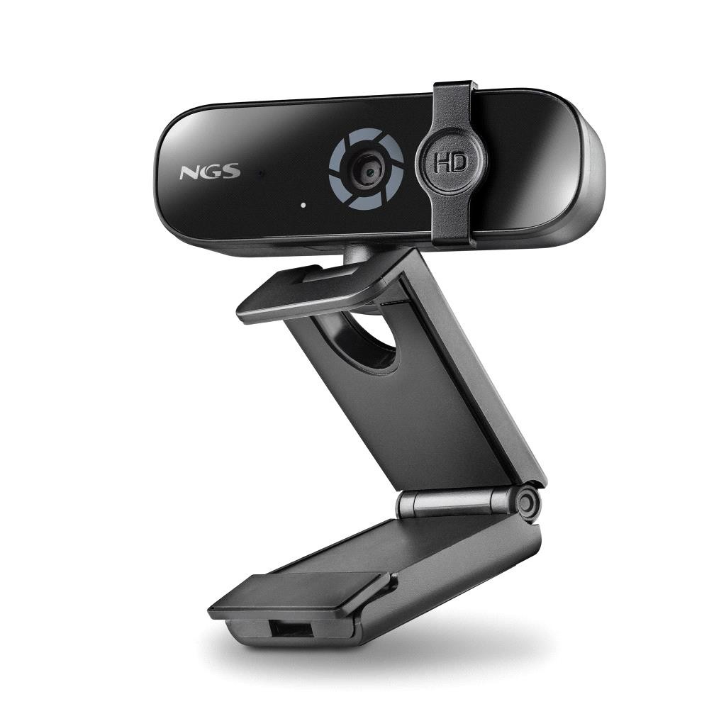 Ngs Xpresscam 2000 - Webcam Full Hd 2K (2560X1440), Per Pc, Connessione 2.0 Usb, Microfono Incorporato