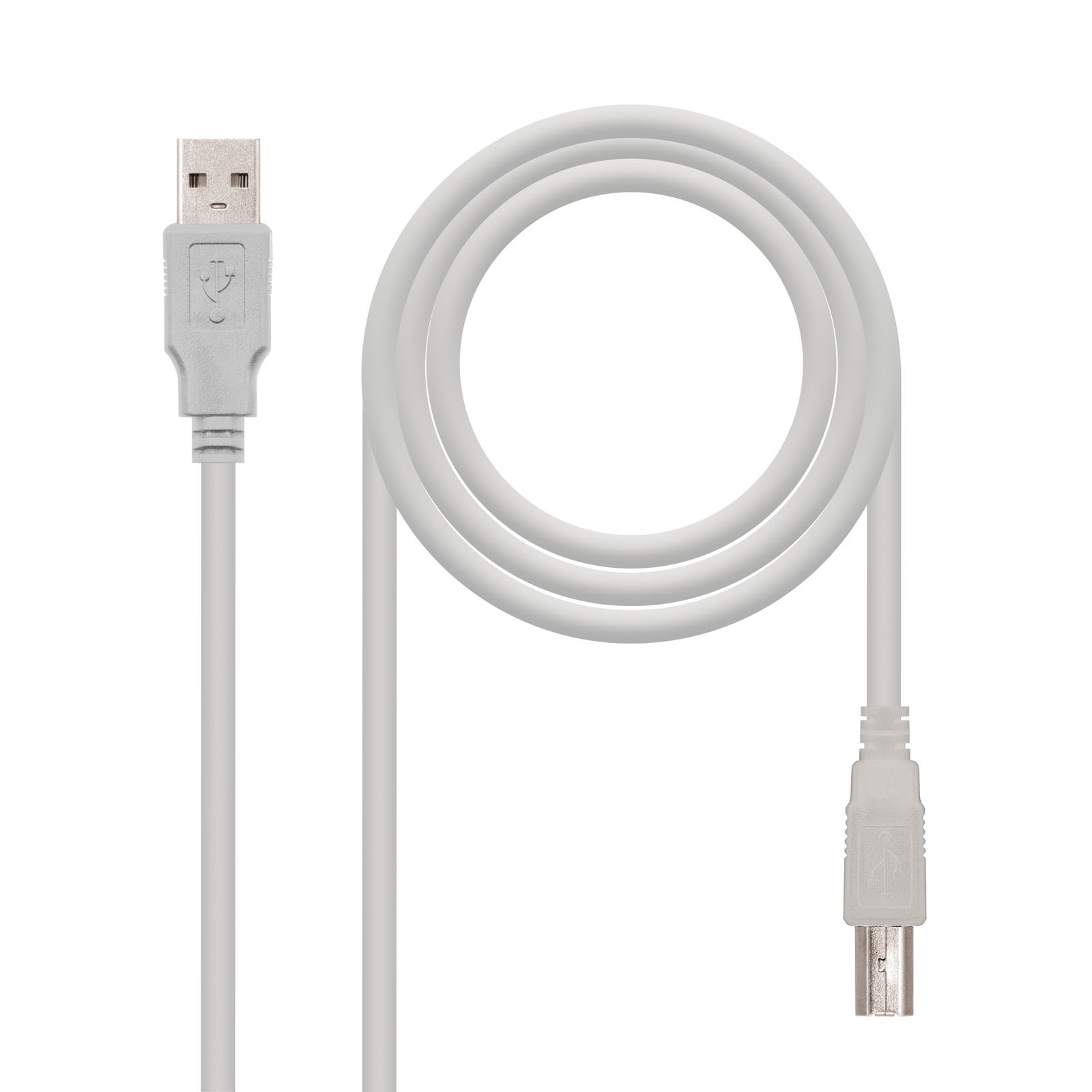 Nanocable 10.01.0103 cavo USB 18 m USB 2.0 USB A USB B Beige