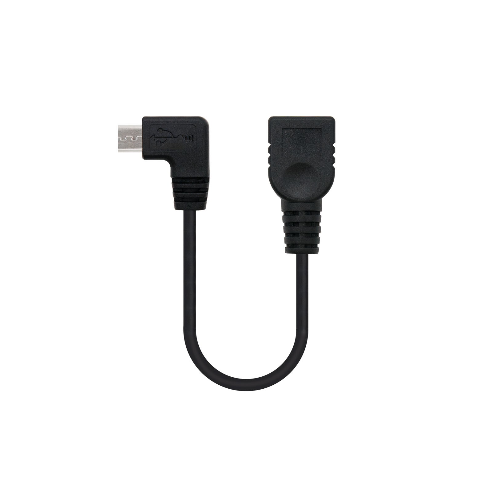 Nanocable 10.01.3600 cavo USB 015 m USB 2.0 Micro-USB B USB A Nero