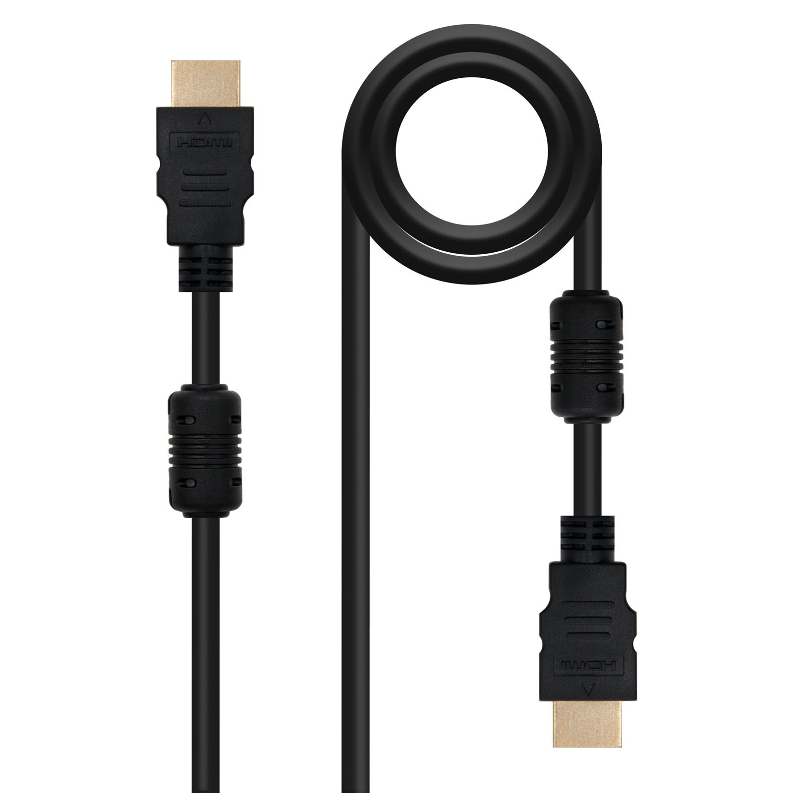 Nanocable 10.15.1802 cavo HDMI 18 m HDMI tipo A (Standard) Nero