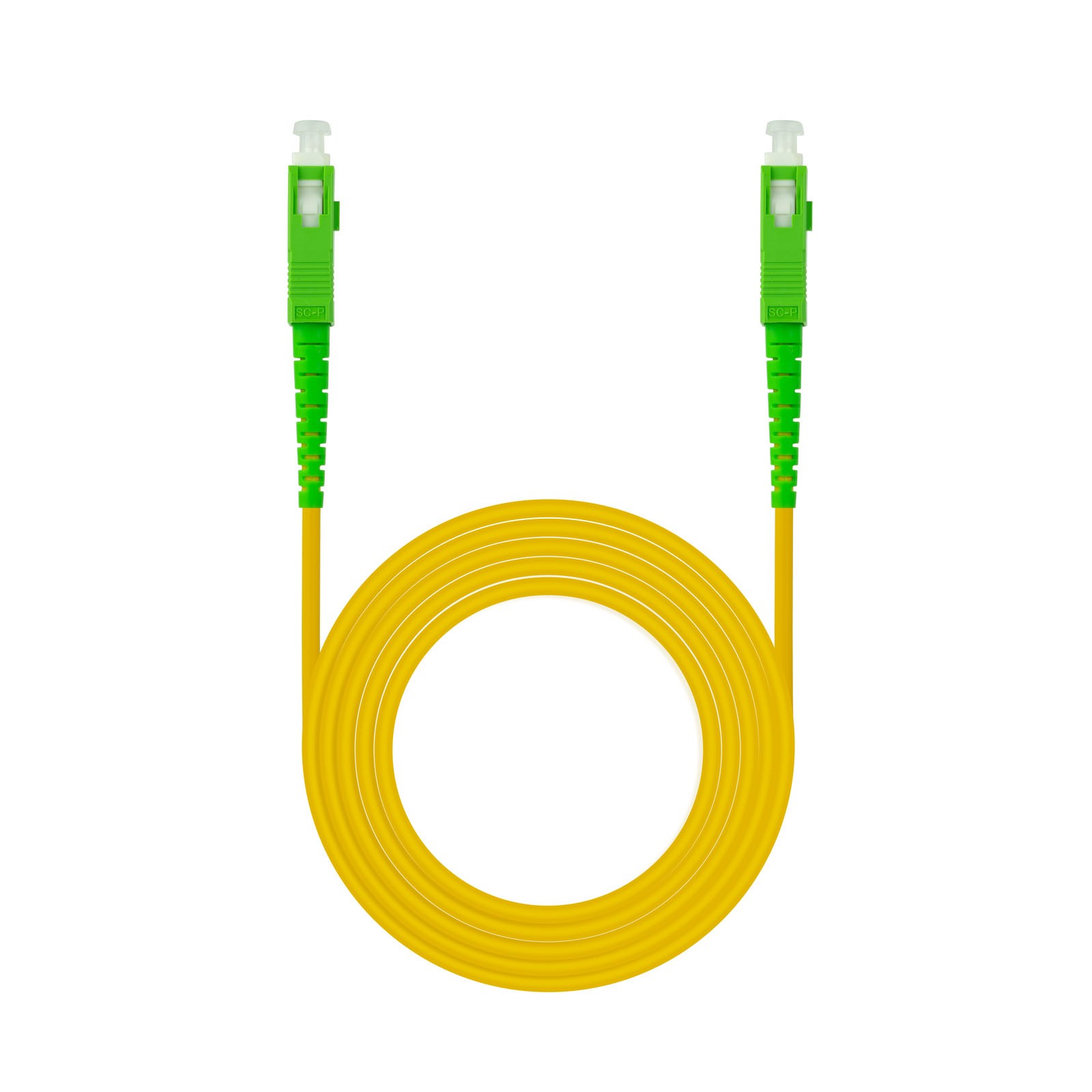 Nanocable 10.20.0002 cavo a fibre ottiche 2 m SC/APC G.657.A2 Giallo
