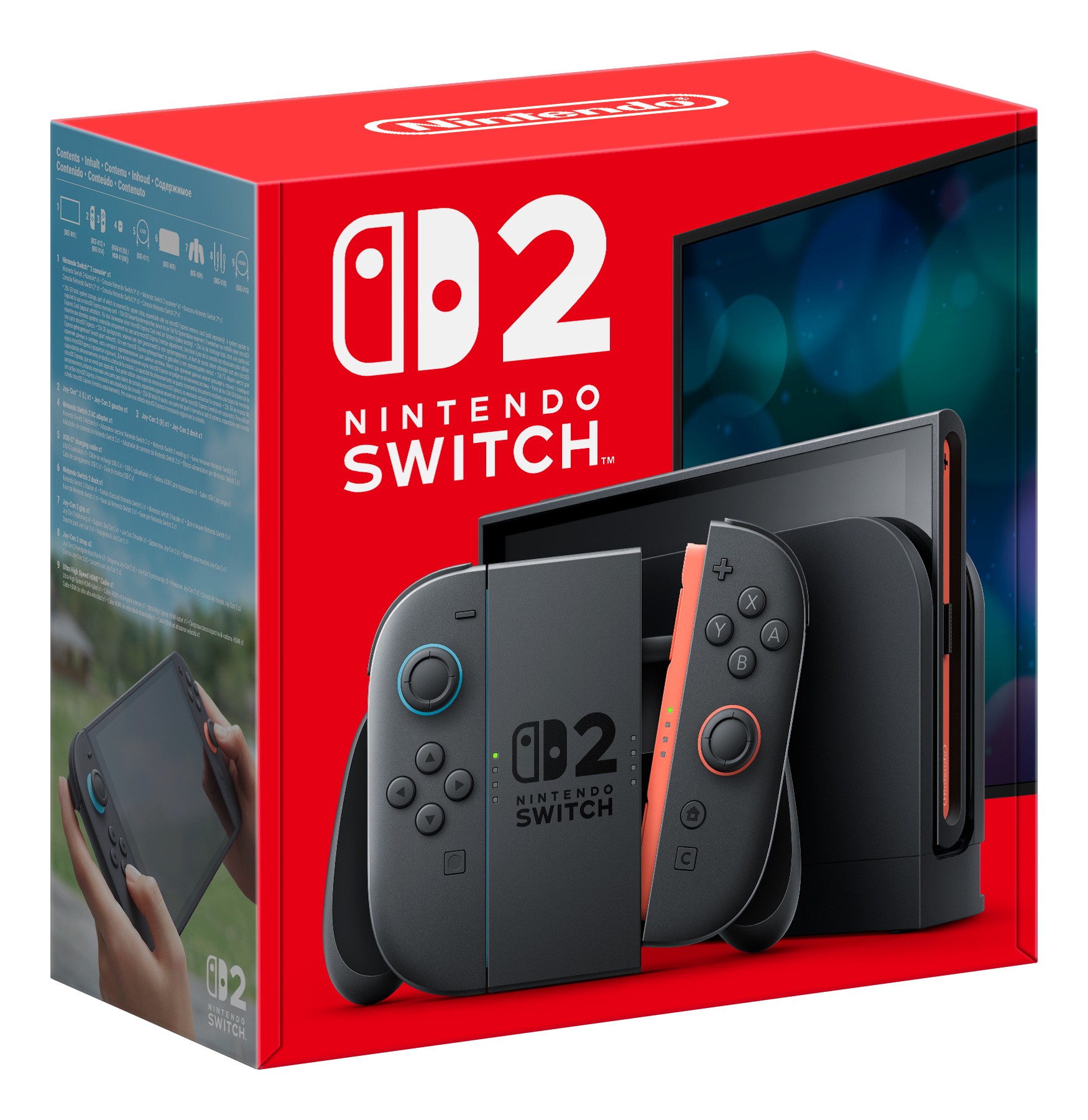 Nintendo Switch 2 console da gioco portatile 201 cm (7.9) 256 GB Touch screen Wi-Fi Nero