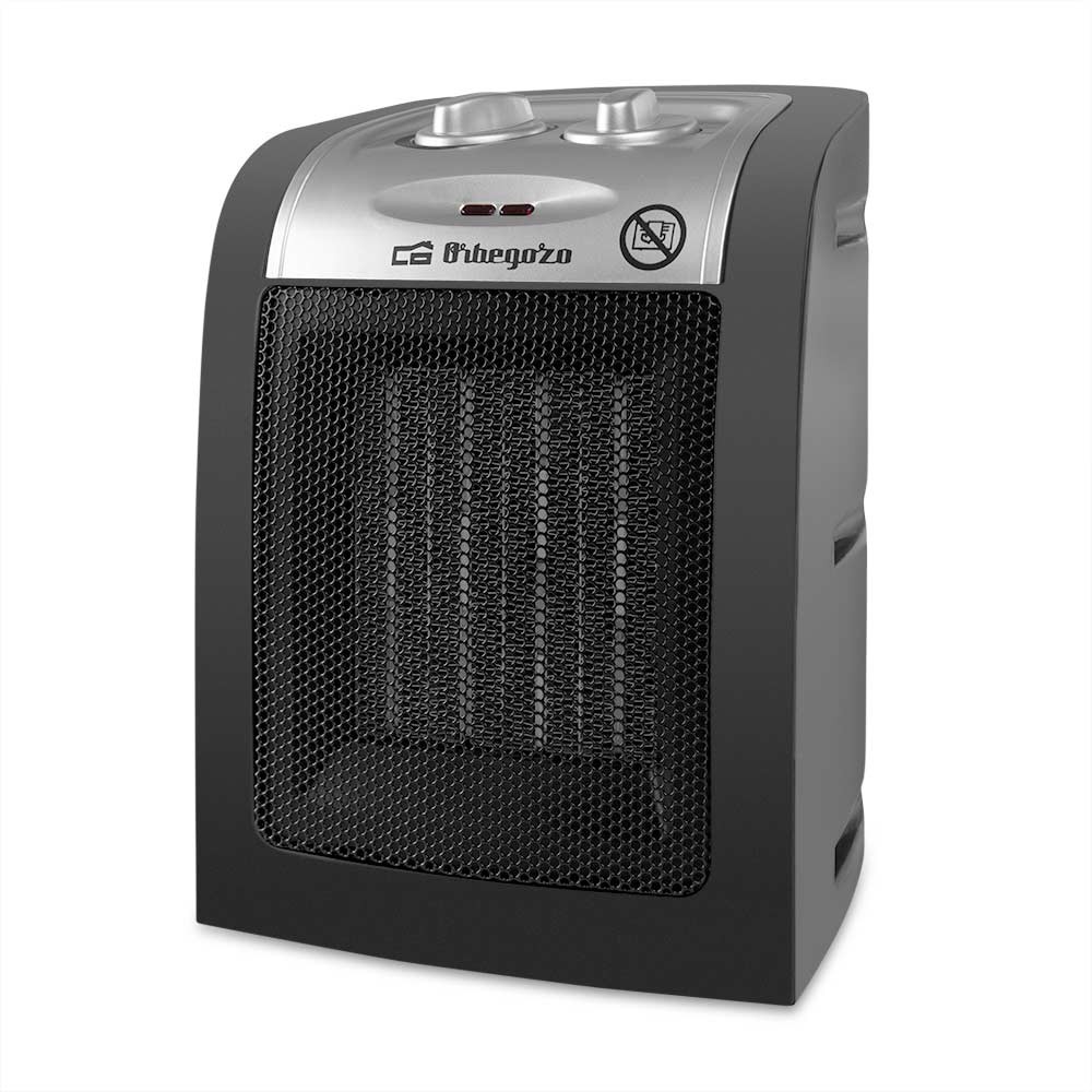 Orbegozo CR 5017 Interno Nero Argento 1500 W Riscaldatore ambiente elettrico con ventilatore