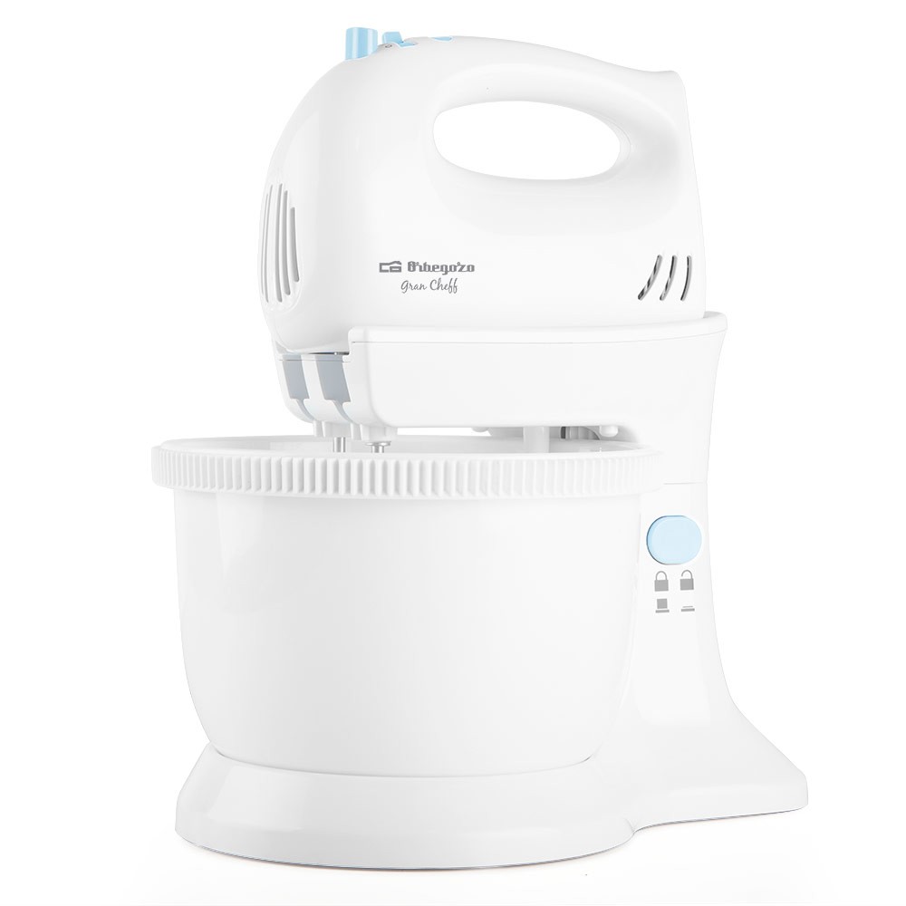 Orbegozo BA 4400 Sbattitore con base 300 W Bianco